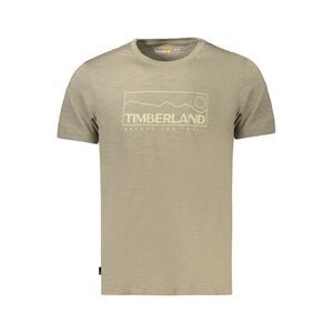 Timberland Verde Cotton Men Men's T-Shirt